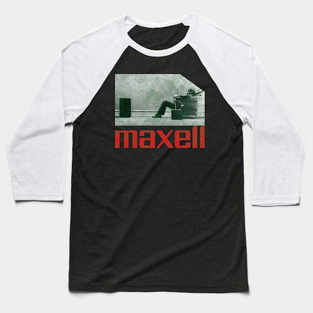 Maxell - Best Selling Baseball T-Shirt by Fisherman Hooks Baits